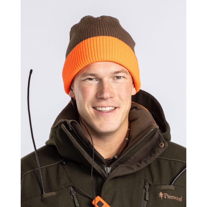Czapka PINEWOOD SMALAND REVERSIBLE HUNTERS HAT 1165 Mossgreen/Orange